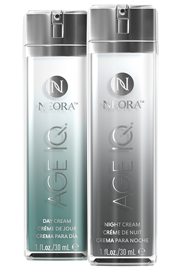 Cremas para Día y Noche Age IQ Neora